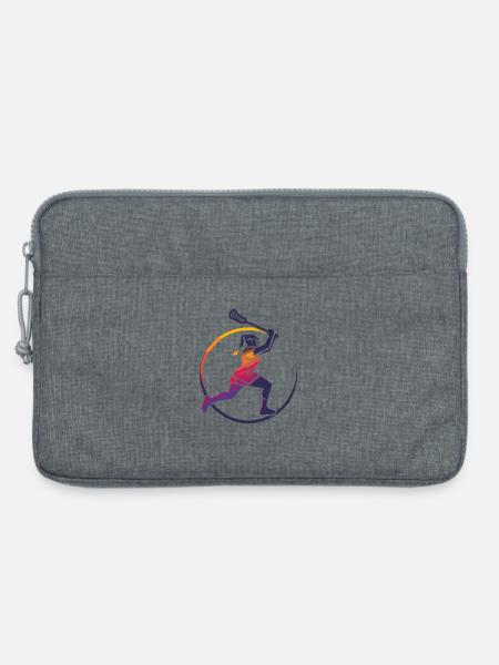 Lacrosse Frau - Laptoptasche 13" - Grau meliert
