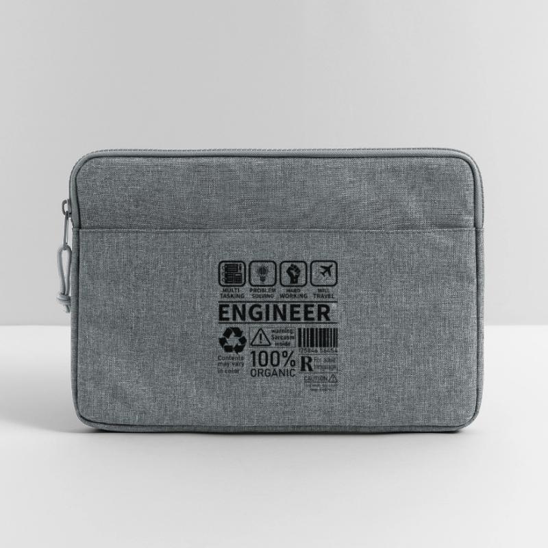 engineer multi tasking problem solving working Laptop bag 13"