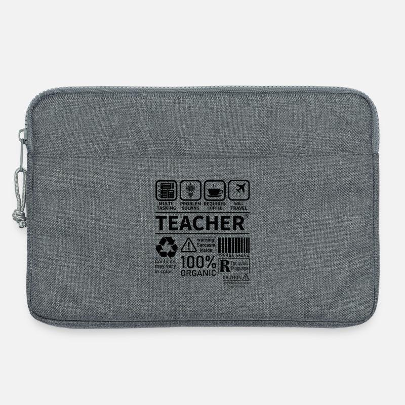 Teacher multi tasking problem solving requires - Laptop bag 13" - heather grey