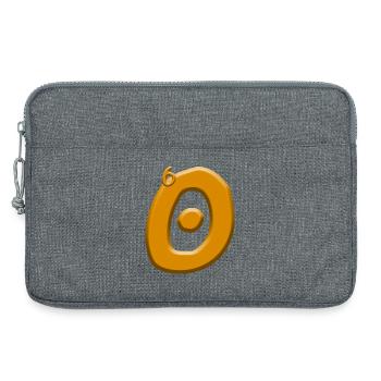 60e anniversaire - Sacoche pour ordinateur portable 13 pouces - gris chiné - Devant