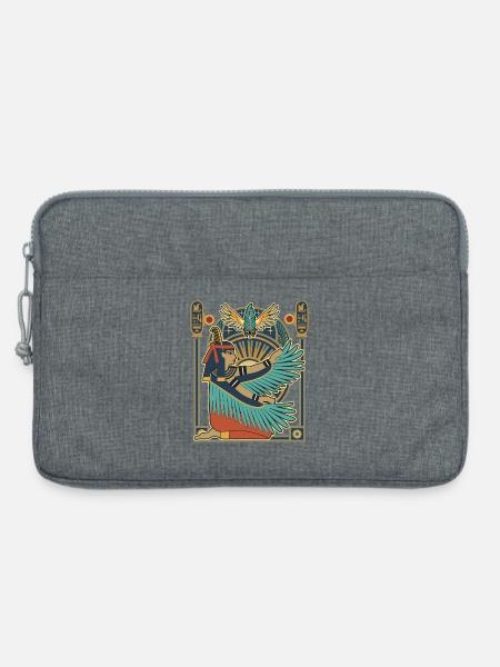 MAAT Göttin der Gerechtigkeit - Laptoptasche 13" - Grau meliert