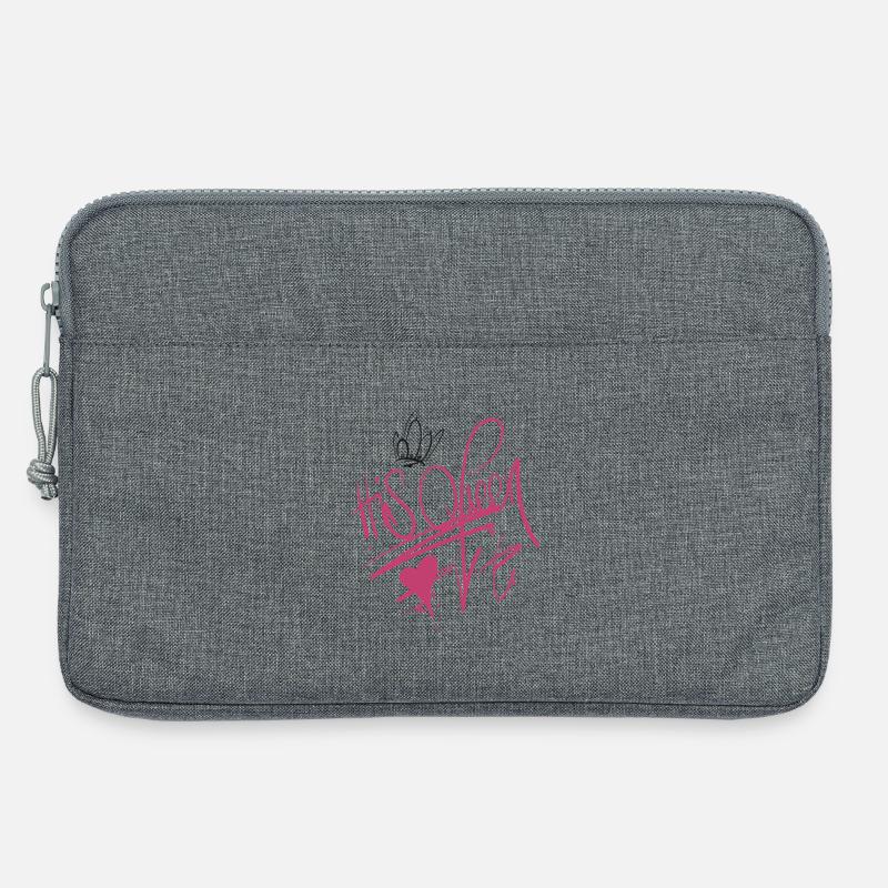 Queen - Laptoptasche 13" - Grau meliert