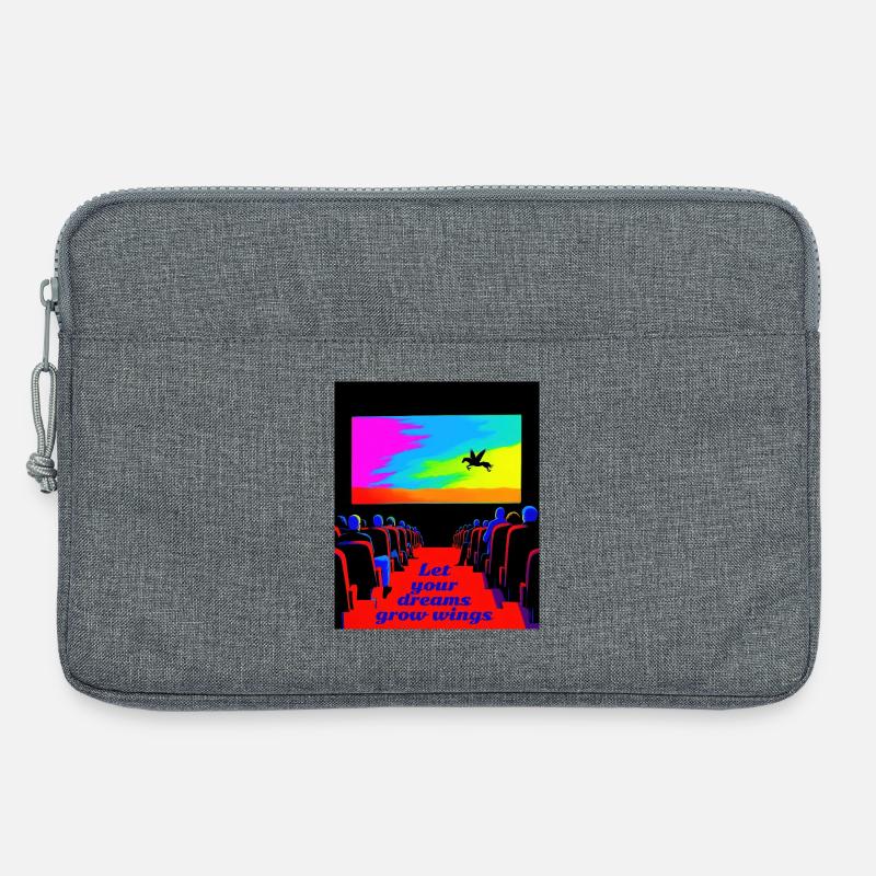 Traumvisionen  - Laptoptasche 13" - Grau meliert