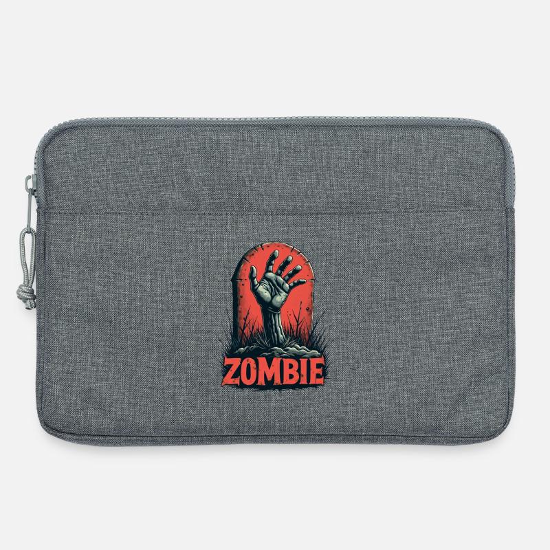 Apokalypse Zombie Hand - Laptoptasche 13" - Grau meliert
