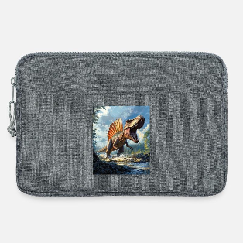 Spinosaurus - Laptoptasche 13" - Grau meliert