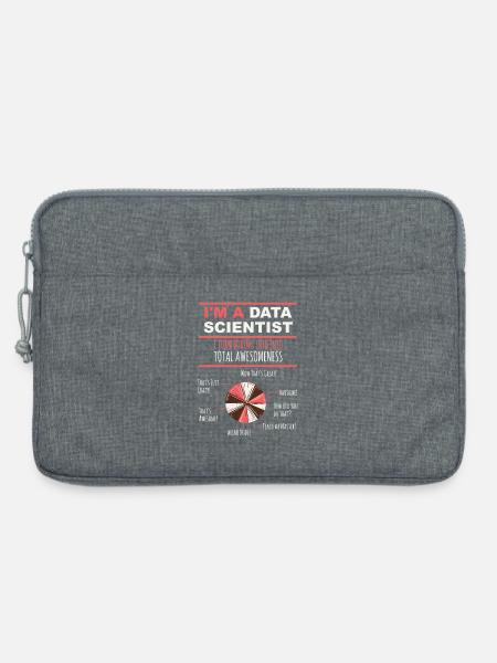 I’m a Data Scientist Boring Info into Awesomeness - Laptoptasche 13" - Grau meliert
