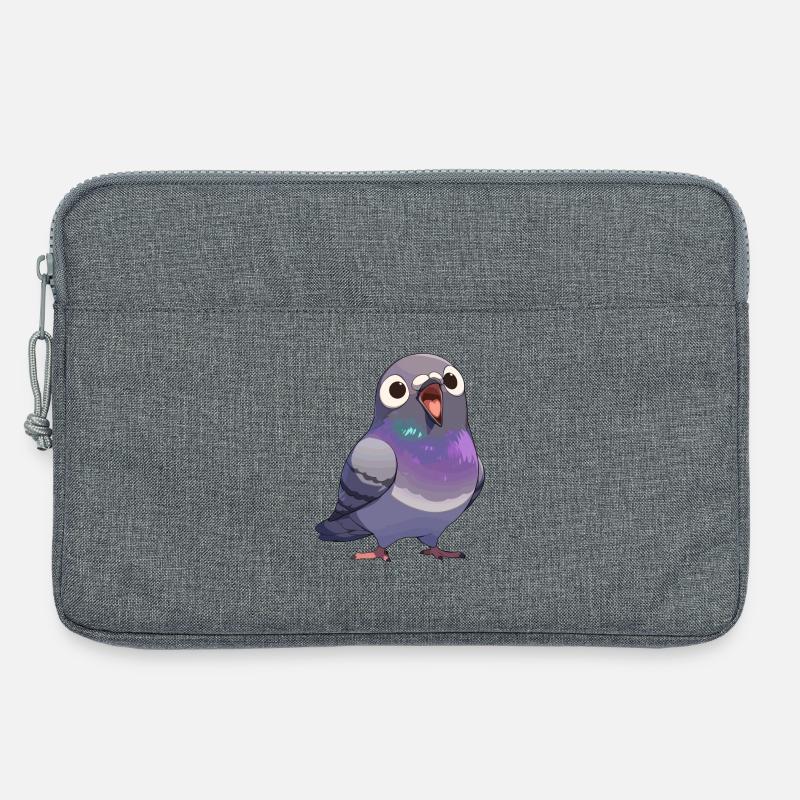 Tauben Taube - Laptoptasche 13" - Grau meliert