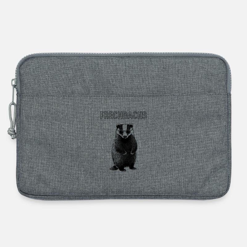 Frechdachs - Laptoptasche 13" - Grau meliert