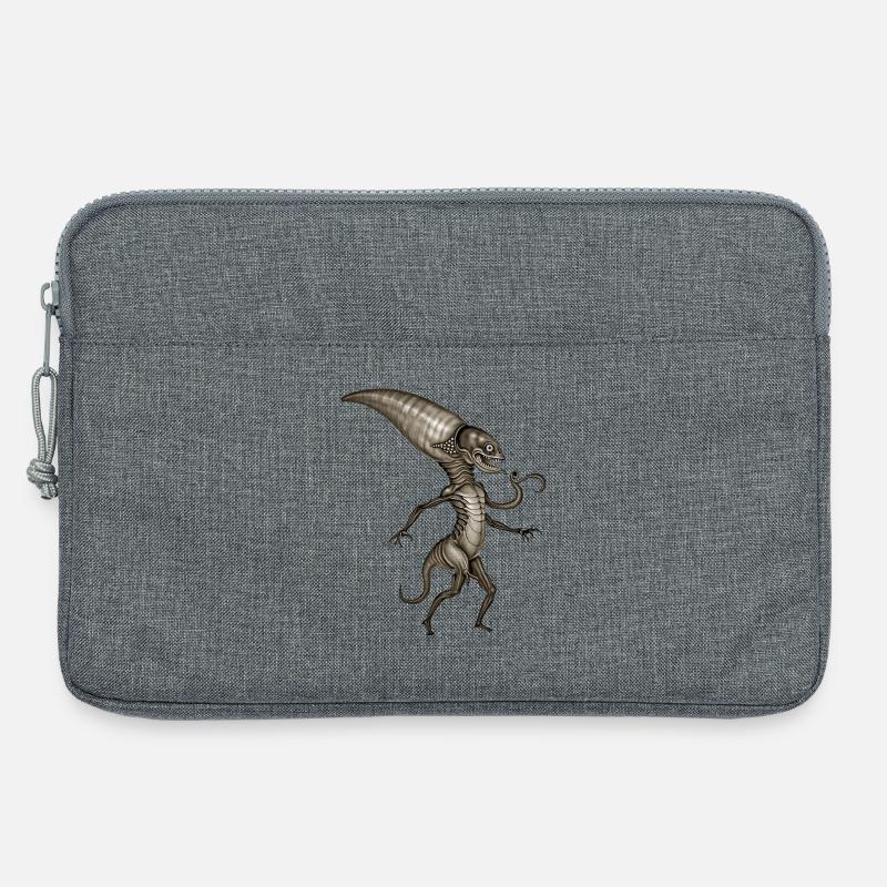BUG #8 – dunkle Hölle - Laptoptasche 13" - Grau meliert