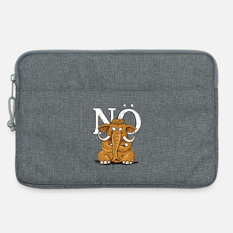 Nö Mammut Statement Nein Einfach Nö - Laptoptasche 13" - Grau meliert