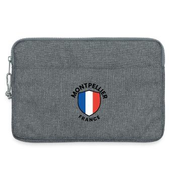 Montpelier Shield of France - Laptop bag 13" - heather grey - Front