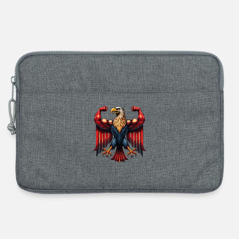 ADLER - Laptoptasche 13" - Grau meliert