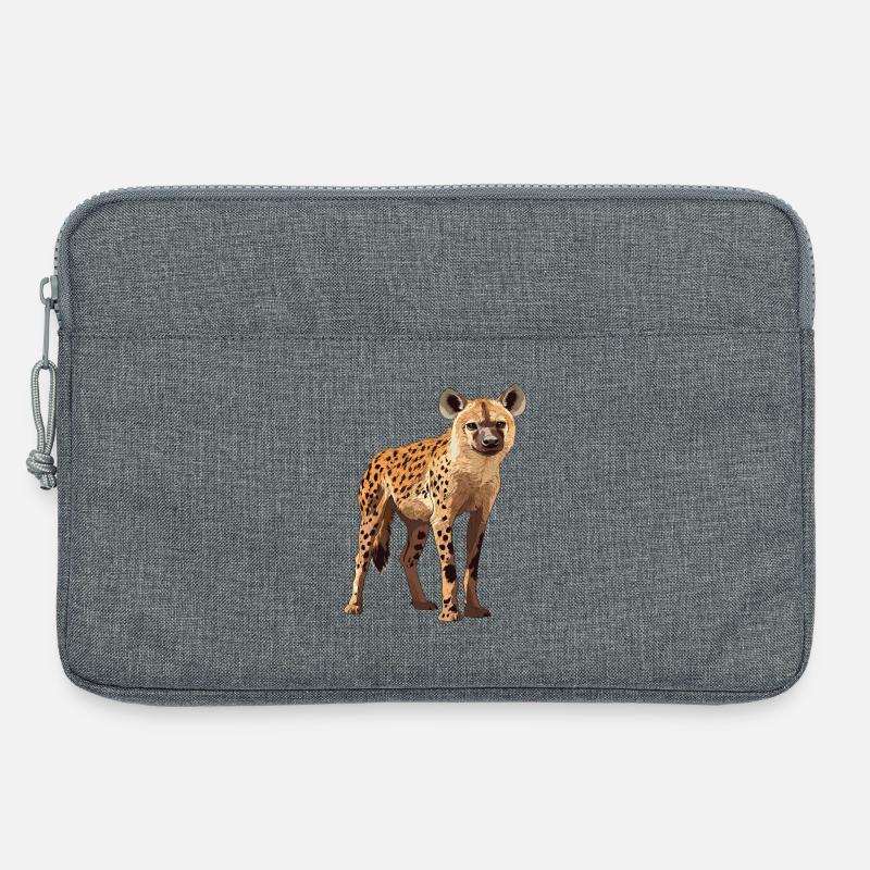 Hyäne - Laptoptasche 13" - Grau meliert