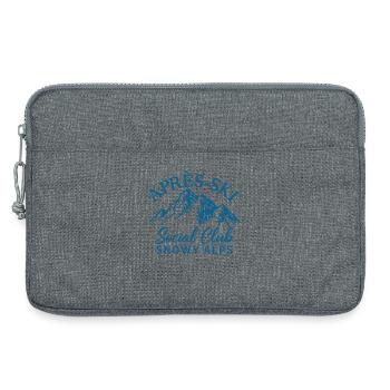 Après Ski Social Club Bernese Alps - Laptop bag 13" - heather grey - Front