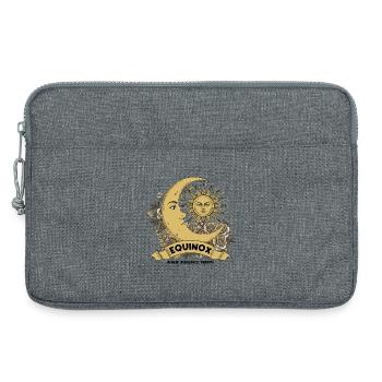 Equinox Renew Rebalance Rebirth Ostara Blessings - Laptop bag 13" - heather grey - Front