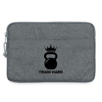 Kettlebell Krone Train Hard - Sacoche pour ordinateur portable 13 pouces - gris chiné - Devant