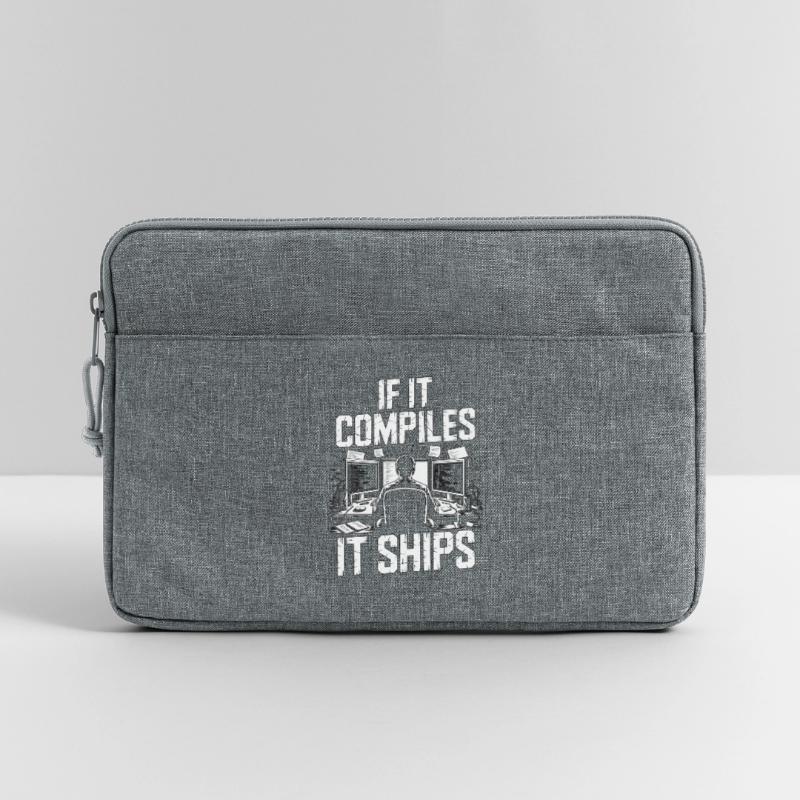 Game Developer If It Compiles It Gaming Programmer Laptoptasche 13"