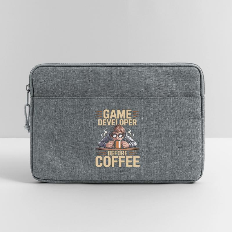 Game Developer Before Web Developer Coffee Lover Laptoptasche 13"