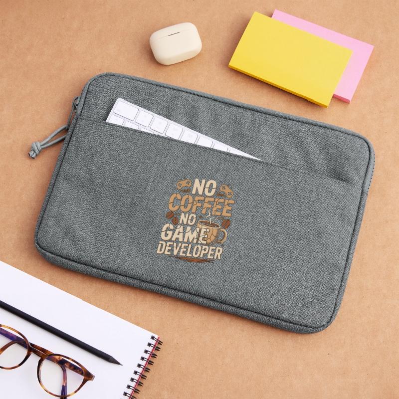 Game Developer No Coffee Game Coder Coffee Lover Laptoptasche 13"