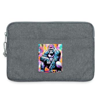 gorilla - Laptop bag 13" - heather grey - Front