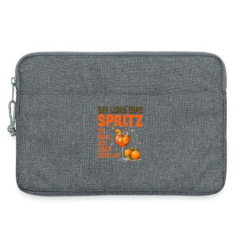 Leben Ohne Spritz Ist Möglich Aber Sinnlos Humor - Laptoptasche 13" - Grau meliert - Vorne