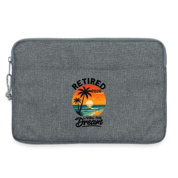 Retired 2027 Living The Dream - Laptoptasche 13" - Grau meliert - Vorne