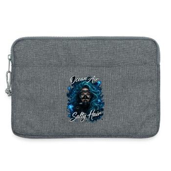Ocean Air Salty Hair Tauchen Meer Quallen - Laptoptasche 13" - Grau meliert - Vorne