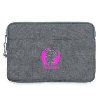 Sternzeichen Fische - Laptoptasche 13" - Grau meliert - Vorne