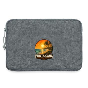 Punta Cana Dominican Republic Caribbean Holidays - Laptop bag 13" - heather grey - Front
