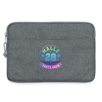 Malle 2028 - Sacoche pour ordinateur portable 13 pouces - gris chiné - Devant