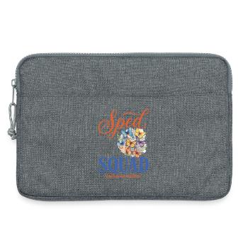 Enseignant en éducation spécialisée de l’équipe spécialisée Butterfly - Sacoche pour ordinateur portable 13 pouces - gris chiné - Devant