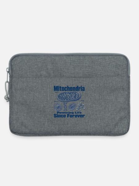 Mitochondrien Energie - Laptoptasche 13" - Grau meliert