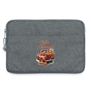 Hello Pumpkin Spice - Laptoptasche 13" - Grau meliert - Vorne
