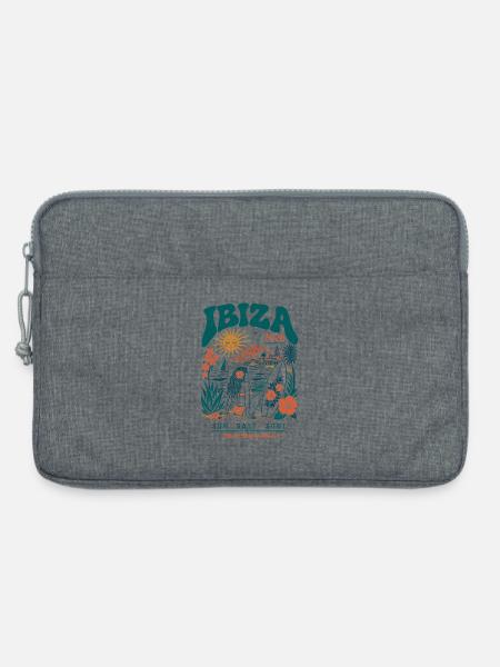 Ibiza 2026 Sun Salt Soul - Laptoptasche 13" - Grau meliert