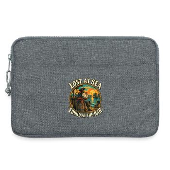 Auf See verloren an der Bar gefunden - Laptoptasche 13" - Grau meliert - Vorne