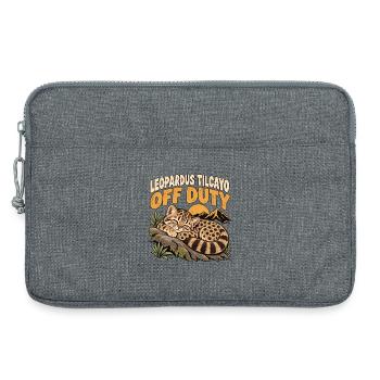  Leopardus Tilcayo Außer Dienst Schlafende - Laptoptasche 13" - Grau meliert - Vorne
