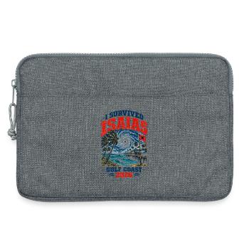 I Survived Isaias Gulf Coast 2026 Storm Survivor - Laptoptasche 13" - Grau meliert - Vorne