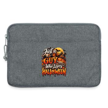 Just a Guy Who Loves Halloween - Laptoptasche 13" - Grau meliert - Vorne