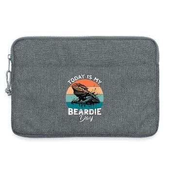 Bartagame - Laptoptasche 13" - Grau meliert - Vorne