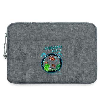 AQUASCAPE Addict - Laptoptasche 13" - Grau meliert - Vorne