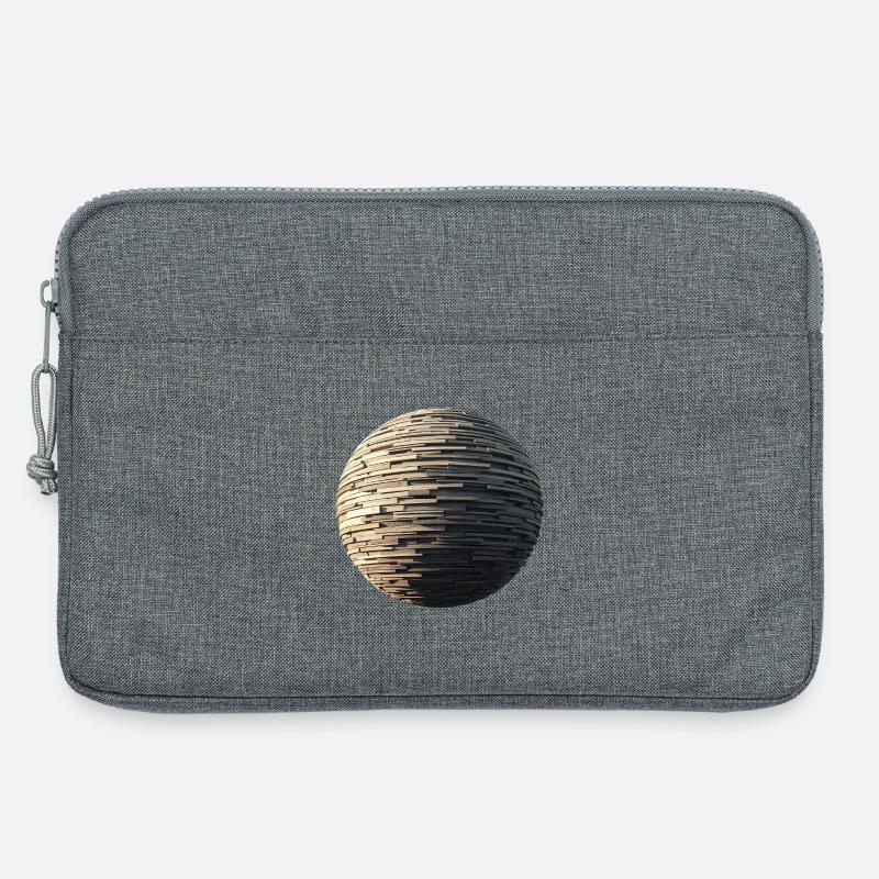 Stone Sphere - Laptop bag 13" - heather grey