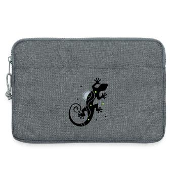 gecko - Laptop bag 13" - heather grey - Front