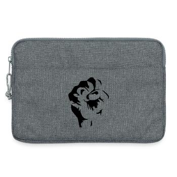 Faust - Laptoptasche 13" - Grau meliert - Vorne