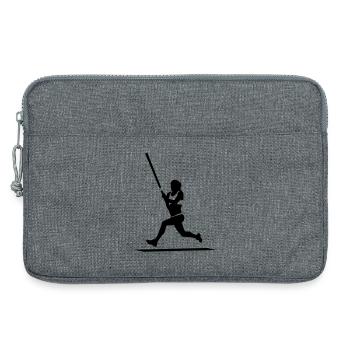 Jump - Sacoche pour ordinateur portable 13 pouces - gris chiné - Devant