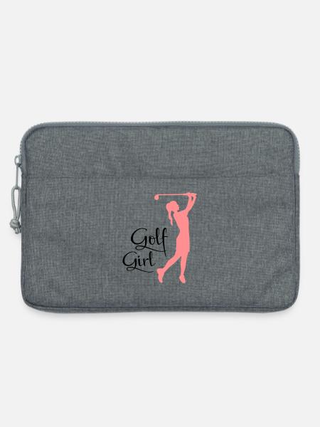 golf frauen - Laptoptasche 13" - Grau meliert