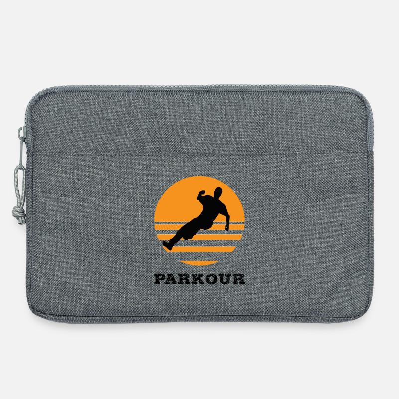 Parkour - Laptoptasche 13" - Grau meliert