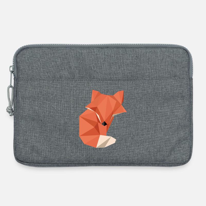origami fox - Laptoptasche 13" - Grau meliert