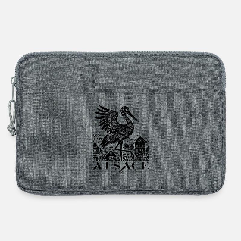 ELSASS - Laptoptasche 13" - Grau meliert