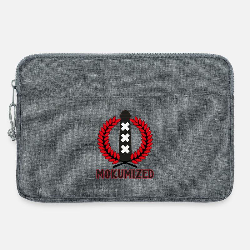 Mokumisiert - Laptoptasche 13" - Grau meliert