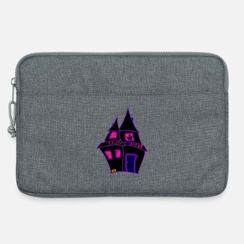 Halloween - Laptoptasche 13" - Grau meliert